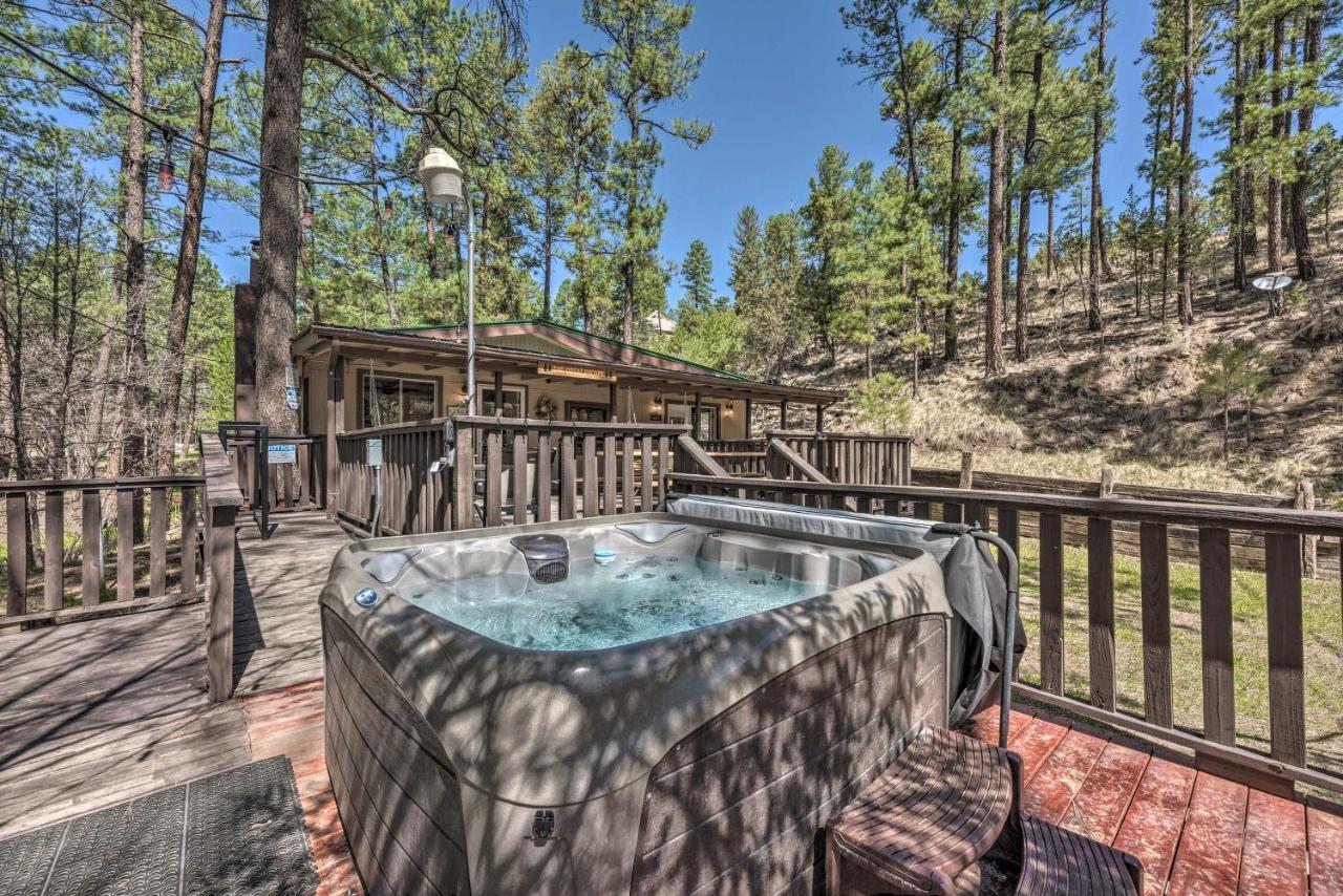 Tranquil Cabin With Stream And Deck Near Dtwn Ruidoso! Zewnętrze zdjęcie