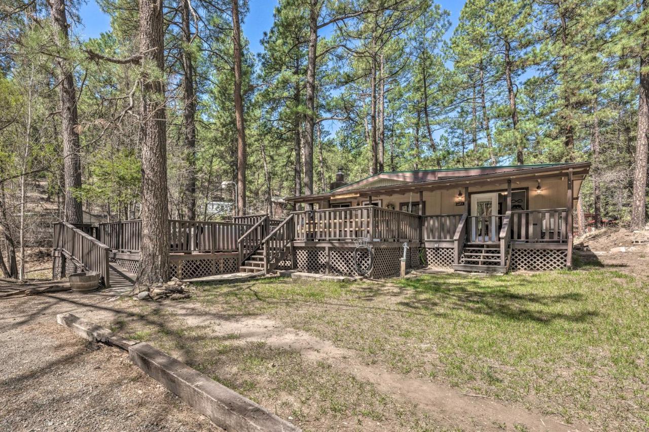 Tranquil Cabin With Stream And Deck Near Dtwn Ruidoso! Zewnętrze zdjęcie