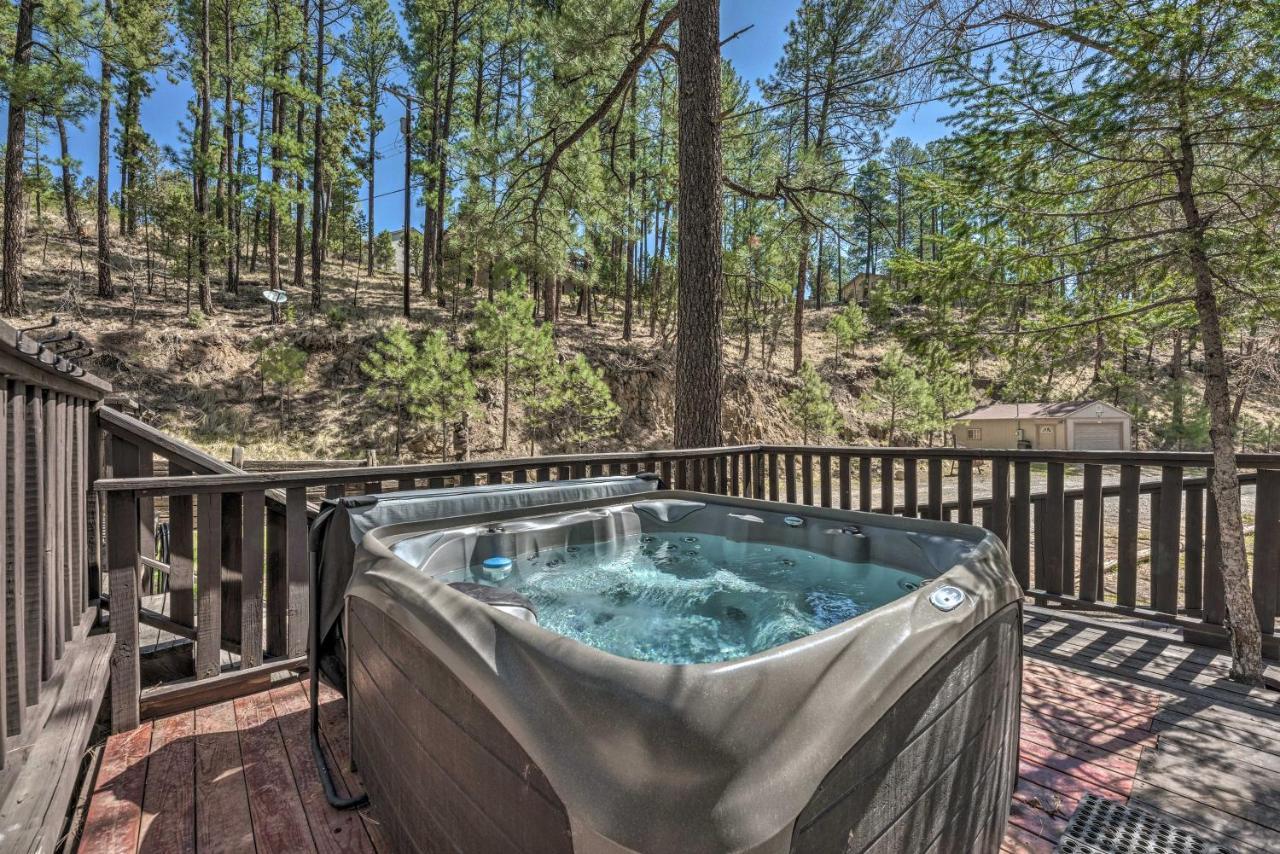 Tranquil Cabin With Stream And Deck Near Dtwn Ruidoso! Zewnętrze zdjęcie