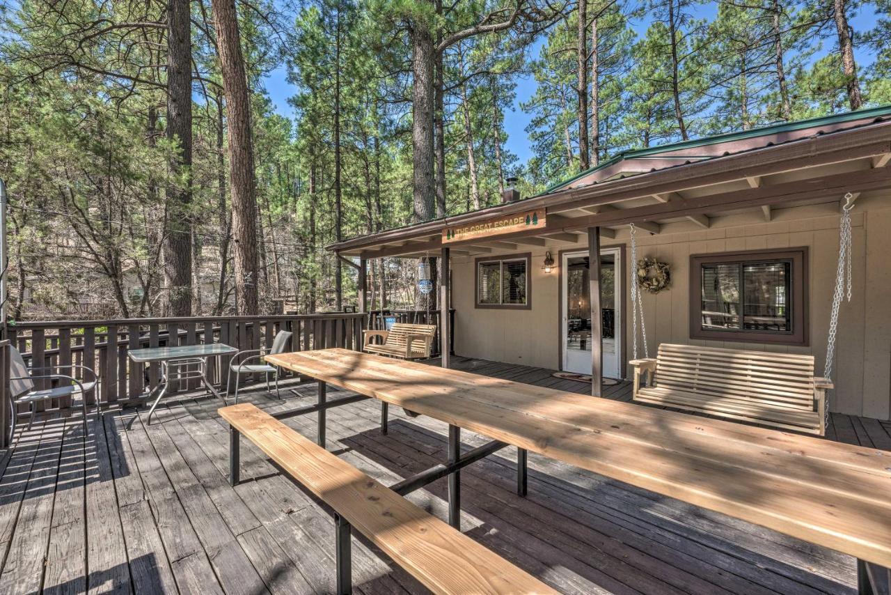 Tranquil Cabin With Stream And Deck Near Dtwn Ruidoso! Zewnętrze zdjęcie